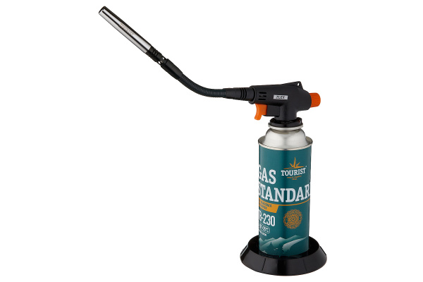 2 Резак газовый TOURIST FLEX с пьезоподжигом, гибкое сопло паяльного типа. 2 Резак газовый TOURIST FLEX с пьезоподжигом, гибкое сопло паяльного типа.