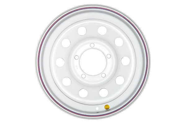 Диск УАЗ стальной белый 5x139,7 7xR16 d110 Диск УАЗ стальной белый 5x139,7 7xR16 d110