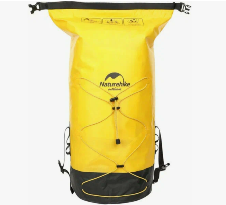 5 Рюкзак туристический Naturehike 40 л, ПВХ, желтый 5 Рюкзак туристический Naturehike 40 л, ПВХ, желтый