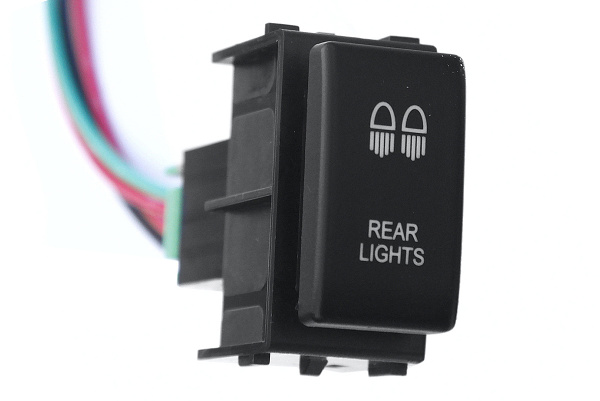 Кнопка ВКЛ/ВЫКЛ, белый, REAR LIGHTS NISSAN Кнопка ВКЛ/ВЫКЛ, белый, REAR LIGHTS NISSAN