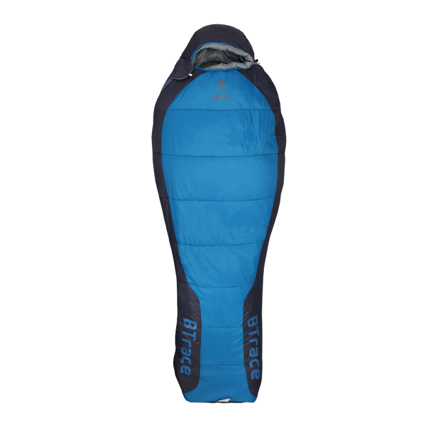 Мешок спальный BTrace Buddy L (Правый, Серый/Синий), (ТК: -7C) Мешок спальный BTrace Buddy L (Правый, Серый/Синий), (ТК: -7C)