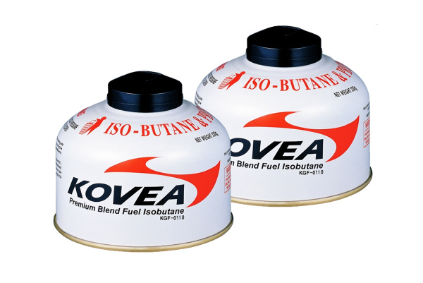 Баллон газовый резьбовой KOVEA 110 гр, комплект 2 шт. Баллон газовый резьбовой KOVEA 110 гр, комплект 2 шт.