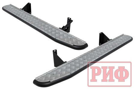 Пороги РИФ силовые Toyota Land Cruiser 76