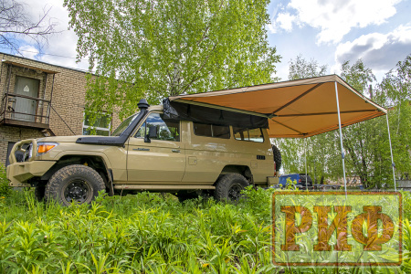 Маркиза автомобильная РИФ веерная 2,5х2,5 м (левая) Маркиза автомобильная РИФ веерная 2,5х2,5 м (левая)