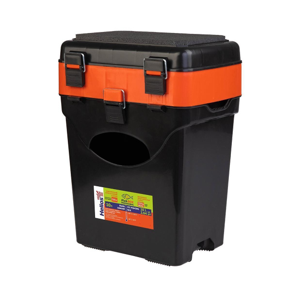 2 Ящик зимний FishBox (10л) оранжевый Helios 2 Ящик зимний FishBox (10л) оранжевый Helios