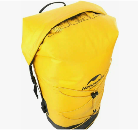 4 Рюкзак туристический Naturehike 30 л, ПВХ, желтый 4 Рюкзак туристический Naturehike 30 л, ПВХ, желтый