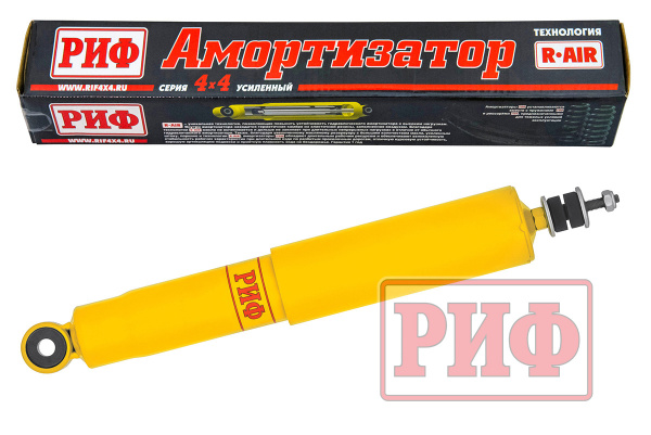 Амортизатор усиленный РИФ задний Toyota Land Cruiser Prado 90/95, 4Runner 1996-2002, штатный Амортизатор усиленный РИФ задний Toyota Land Cruiser Prado 90/95, 4Runner 1996-2002, штатный