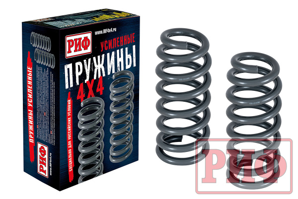 Пружины РИФ передние Mitsubishi Pajero III, IV 2000+ 0-50 кг дизель 3,2 лифт 20 мм бензин 40 мм лифт Пружины РИФ передние Mitsubishi Pajero III, IV 2000+ 0-50 кг дизель 3,2 лифт 20 мм бензин 40 мм лифт