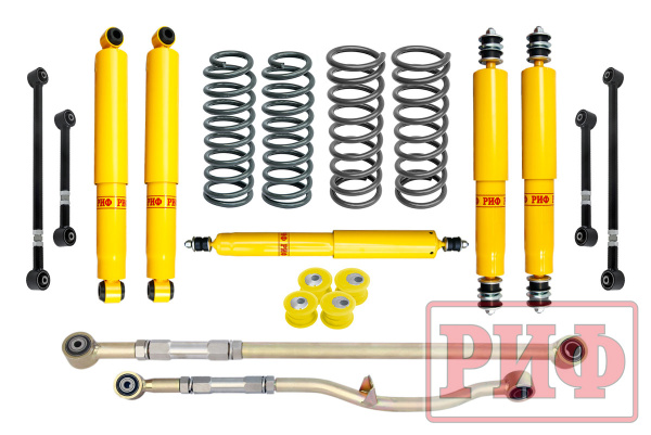 Лифт-комплект РИФ Nissan Patrol Y60 лифт 100 мм Лифт-комплект РИФ Nissan Patrol Y60 лифт 100 мм