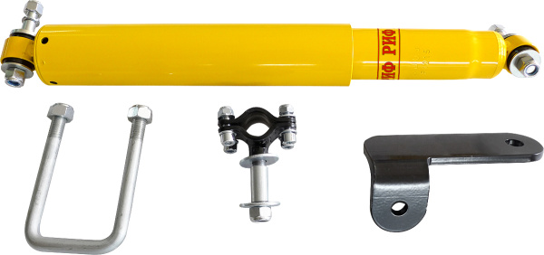 Демпфер РИФ рулевой с кронштейнами УАЗ Патриот Демпфер РИФ рулевой с кронштейнами УАЗ Патриот