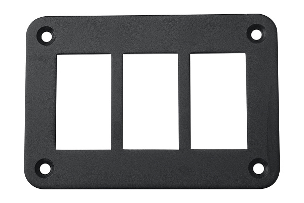 Панель кнопок монтажная три отверстия Панель кнопок монтажная три отверстия