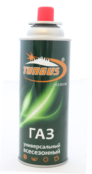 Баллон газовый цанговый TUNGUS Premium 220 гр. Баллон газовый цанговый TUNGUS Premium 220 гр.