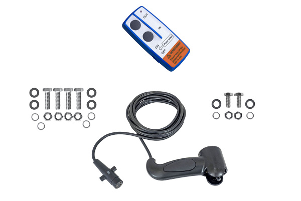 Лебёдка автомобильная электрическая 12V Magnum 9000 lbs 4200 кг (стальной трос)