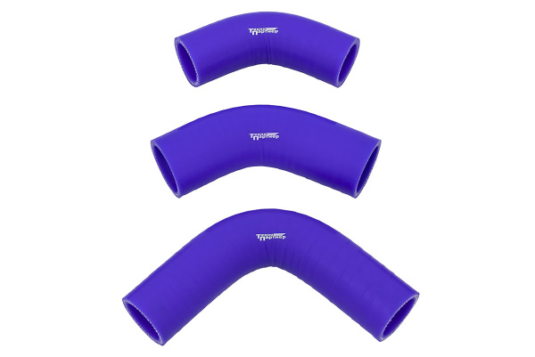 Патрубки радиатора УАЗ-469/452 Буханка  дв.417 (90л.с.) силикон.армир.(3 шт) Патрубки радиатора УАЗ-469/452 Буханка  дв.417 (90л.с.) силикон.армир.(3 шт)