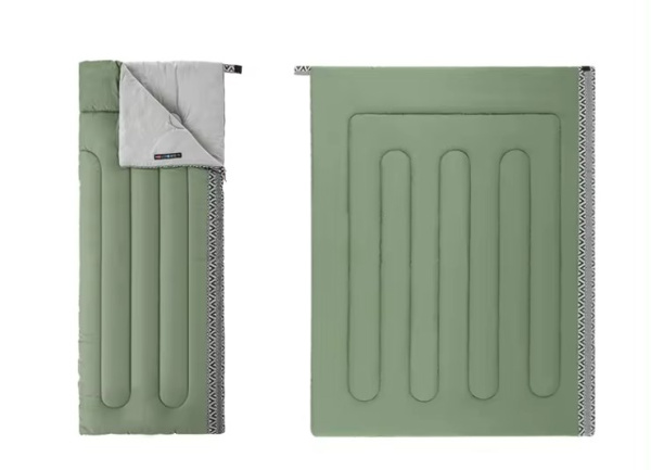 3 Мешок спальный Naturehike L150, 190х75см, (ТК: +13C), (правый), зеленый