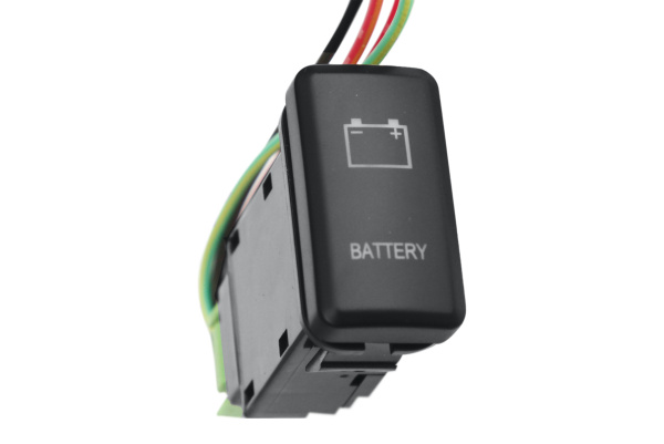 Кнопка ВКЛ/ВЫКЛ, белый, BATTERY TOYOTA 40x20 Кнопка ВКЛ/ВЫКЛ, белый, BATTERY TOYOTA 40x20