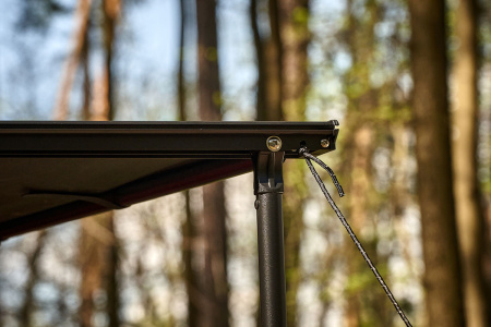 Маркиза автомобильная РИФ 2х2 м, черная