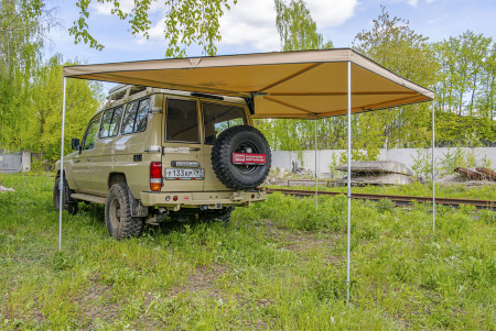 Маркиза автомобильная РИФ веерная 2,5х2,5 м (правая) Маркиза автомобильная РИФ веерная 2,5х2,5 м (правая)