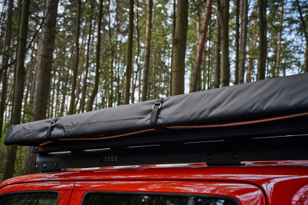 Маркиза автомобильная РИФ 2х2 м, черная