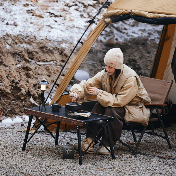 Стол туристический Naturehike IGT складной, 86х43х42 см, черный