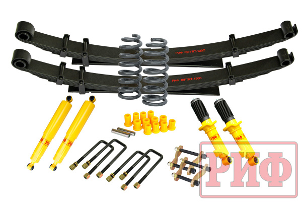 Лифт-комплект РИФ Mitsubishi L200 2015+, Fiat Fullback 2016+ жесткий лифт 40 мм Лифт-комплект РИФ Mitsubishi L200 2015+, Fiat Fullback 2016+ жесткий лифт 40 мм