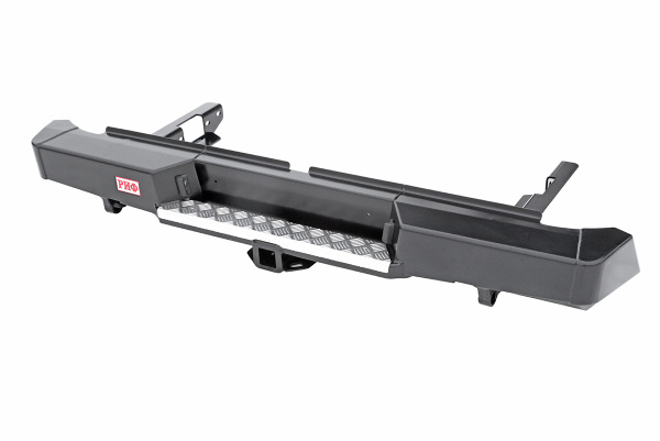 Бампер РИФ задний Toyota Hilux 2015+ с квадратом под фаркоп Бампер РИФ задний Toyota Hilux 2015+ с квадратом под фаркоп