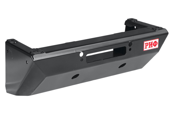 Площадка РИФ для скрытой установки лебёдки с защитой рулевых тяг УАЗ Хантер Площадка РИФ для скрытой установки лебёдки с защитой рулевых тяг УАЗ Хантер