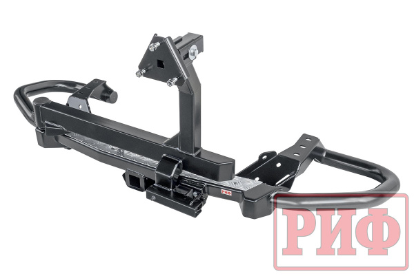 Бампер РИФ силовой задний Toyota Fortuner 2015+ c квадратом под фаркоп и калиткой Бампер РИФ силовой задний Toyota Fortuner 2015+ c квадратом под фаркоп и калиткой