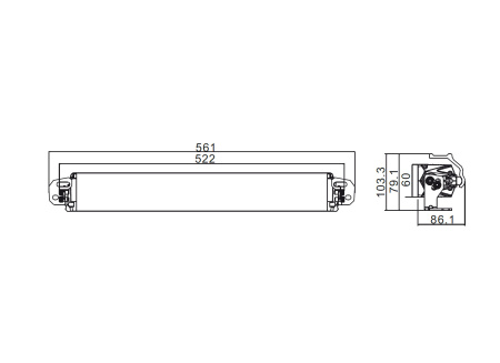 Фара дальнего света РИФ 150W LED Фара дальнего света РИФ 150W LED