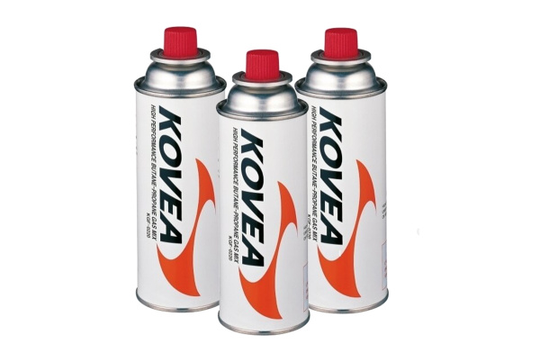 Баллон газовый цанговый KOVEA Nozzle type gas 220 г комплект 3 шт. Баллон газовый цанговый KOVEA Nozzle type gas 220 г комплект 3 шт.