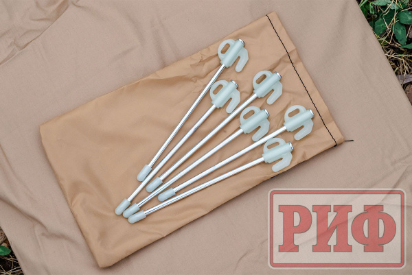 Стенки к автомобильной маркизе РИФ 3Х2.5 м Black Out