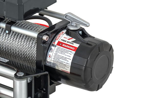 Лебёдка автомобильная электрическая 12V Magnum 12000 lbs 5443 кг (стальной трос)