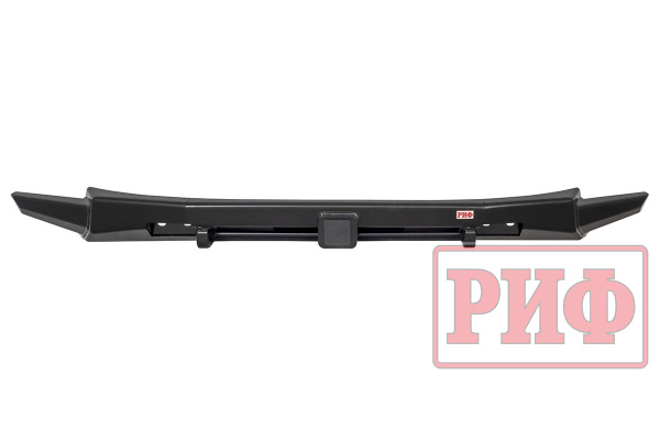 Бампер РИФ силовой передний Mitsubishi Pajero Sport 2015-2020 с фаркопом и защитой радиатора Бампер РИФ силовой передний Mitsubishi Pajero Sport 2015-2020 с фаркопом и защитой радиатора