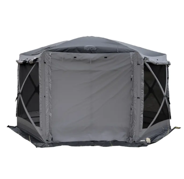 Шатер Wild Land Hub screen house 600 LUX, коричневый