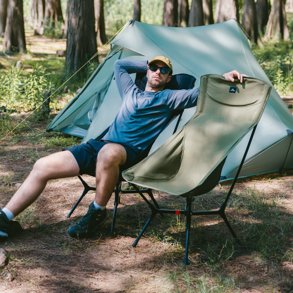 2 Кресло туристическое Naturehike Yamami YL01 складное, 81,5х56х99 см, до 140 кг, черное