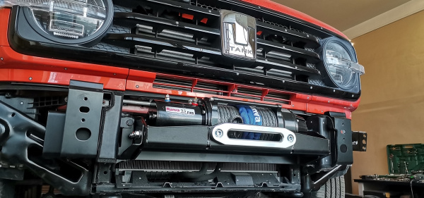 Площадка РИФ под лебёдку в штатный бампер TANK 300