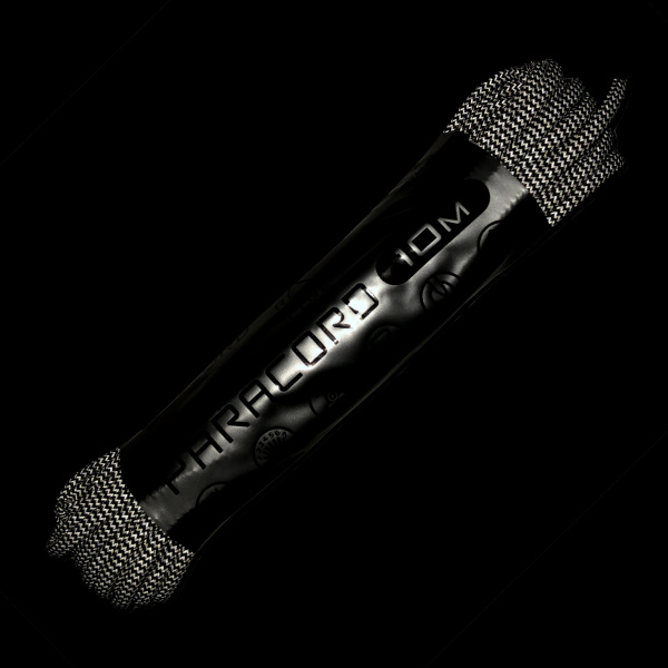 Паракорд 550 CORD nylon 10м SuperReflective (black wave) Паракорд 550 CORD nylon 10м SuperReflective (black wave)