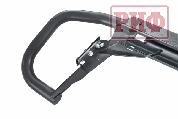 Бампер РИФ задний Mitsubishi Pajero Sport 2015+ c квадратом под фаркоп Бампер РИФ задний Mitsubishi Pajero Sport 2015+ c квадратом под фаркоп