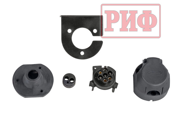 Фаркоп РИФ для задних бамперов без квадрата УАЗ Буханка (без шара и переходника)