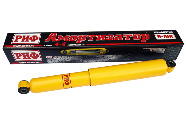 Амортизатор РИФ усиленный задний масляный Нива 21214М, Шеви-Нива лифт 50 мм Амортизатор РИФ усиленный задний масляный Нива 21214М, Шеви-Нива лифт 50 мм