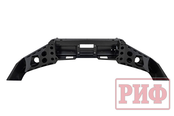 Бампер РИФ силовой передний TLC 200 2007-2015 c доп. фарами и защитой бачка омывателя Бампер РИФ силовой передний TLC 200 2007-2015 c доп. фарами и защитой бачка омывателя