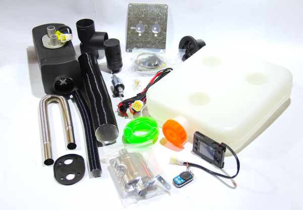 Воздушный стояночный обогреватель GRIZZLY 24V/2кВт (пластик.бак 7л, с глушителем) дизель Воздушный стояночный обогреватель GRIZZLY 24V/2кВт (пластик.бак 7л, с глушителем) дизель