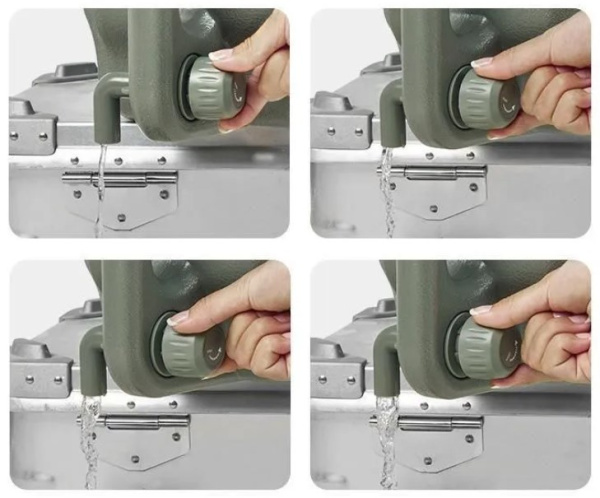 Канистра Naturehike кемпинговая, 12 л. бежевая