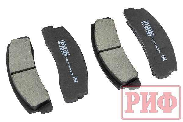 Колодки тормозные передние РИФ ВАЗ НИВА (2121-3501090) Колодки тормозные передние РИФ ВАЗ НИВА (2121-3501090)