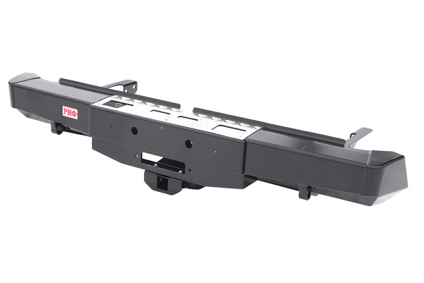 Бампер РИФ задний Toyota Hilux 2015+ с площадкой под лебёдку и квадратом под фаркоп Бампер РИФ задний Toyota Hilux 2015+ с площадкой под лебёдку и квадратом под фаркоп