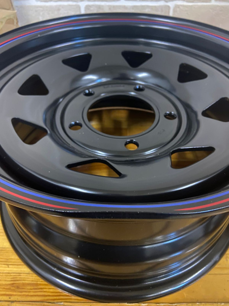 1 Диск усиленный ВАЗ НИВА стальной черный 5x139,7 7xR15 d98,5 ET+25 (треуг.) (уценка) (2 диск) 1 Диск усиленный ВАЗ НИВА стальной черный 5x139,7 7xR15 d98,5 ET+25 (треуг.) (уценка) (2 диск)