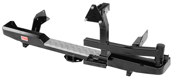 Бампер РИФ задний Ford Ranger T6 с квадратом под фаркоп и калиткой Бампер РИФ задний Ford Ranger T6 с квадратом под фаркоп и калиткой