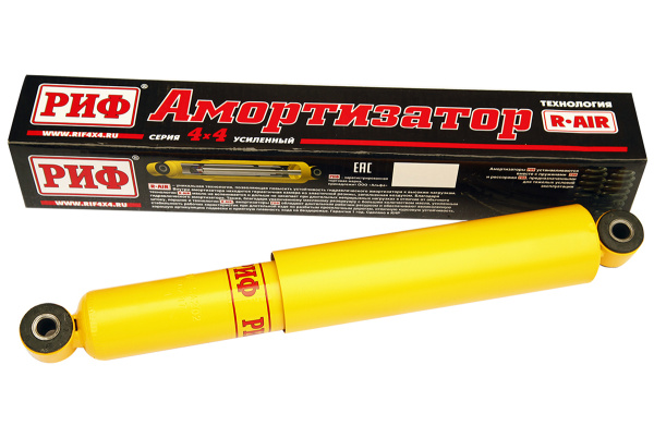 1 Амортизатор РИФ задний усиленный Нива 21214 лифт 50 мм (уценка) 1 Амортизатор РИФ задний усиленный Нива 21214 лифт 50 мм (уценка)