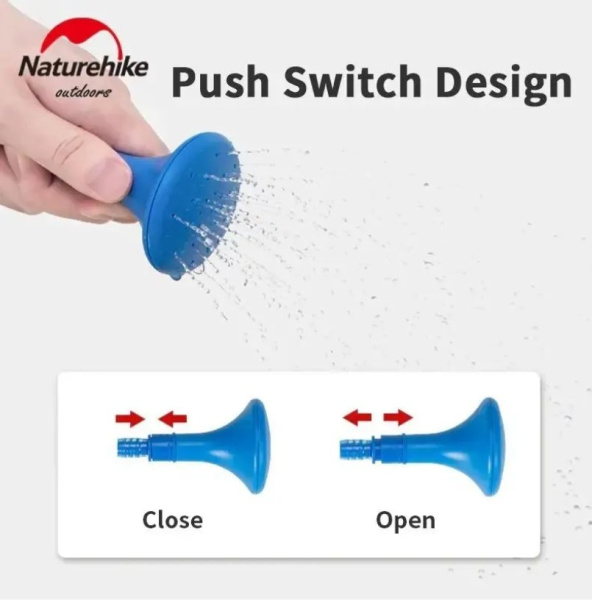 Душ кемпинговый Naturehike переносной, 20 л, ПВХ