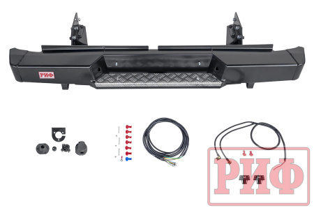Бампер РИФ силовой задний Mitsubishi L200 2019+ Бампер РИФ силовой задний Mitsubishi L200 2019+